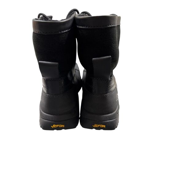 UGG Australia Waterproof Black Leather Winter Snow Boots Vibram Sole